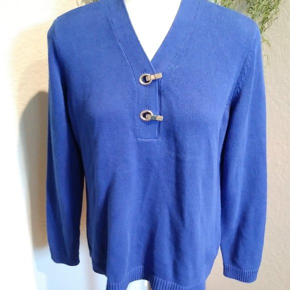 KAREN SCOTT V-neck Sweater - Picture 2 of 11